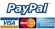 Paiement par PayPal & CB disponible